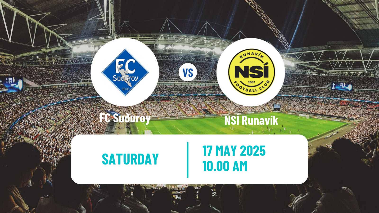 Football Faroe Islands Premier League Suðuroy - NSÍ Runavík