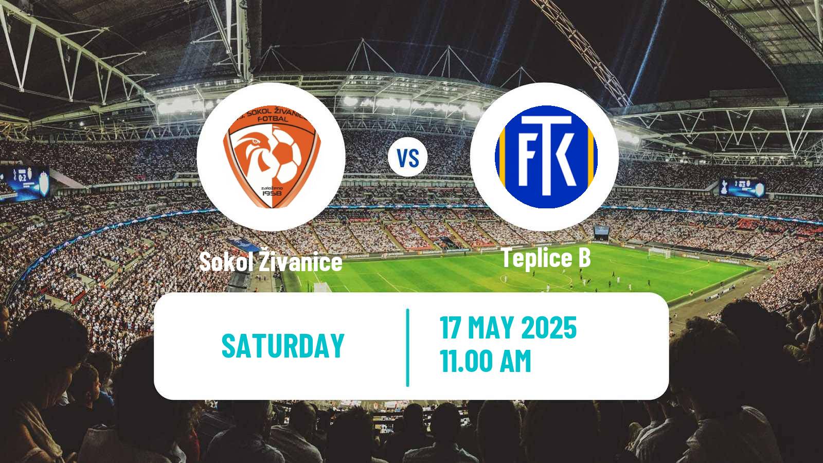 Soccer Czech CFL Group B Sokol Živanice - Teplice B