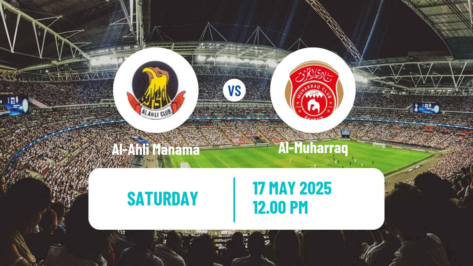 Football Bahraini Premier League Al-Ahli Manama - Al-Muharraq