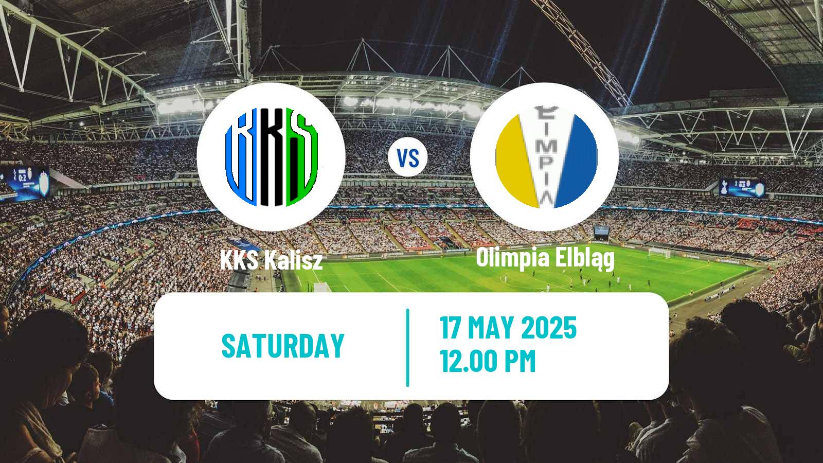 Soccer Polish Division 2 KKS Kalisz - Olimpia Elbląg