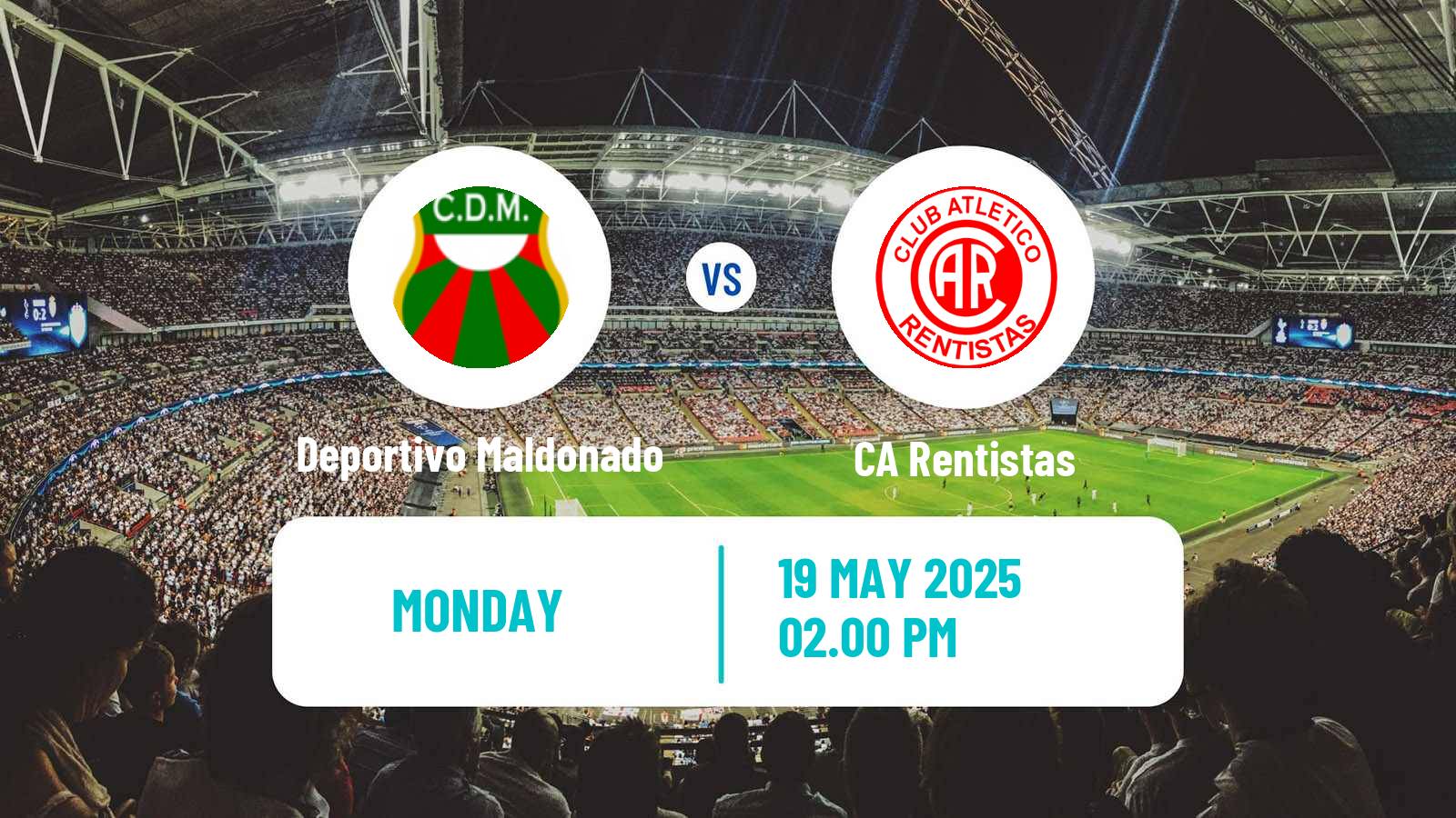 Soccer Uruguayan Segunda Division Deportivo Maldonado - Rentistas