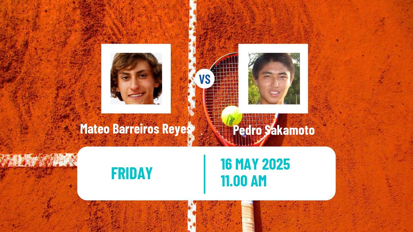 Tennis Bogota Challenger Men Mateo Barreiros Reyes - Pedro Sakamoto