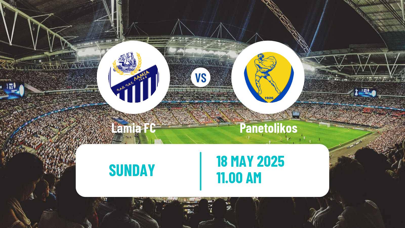 Soccer Greek Super League Lamia - Panetolikos