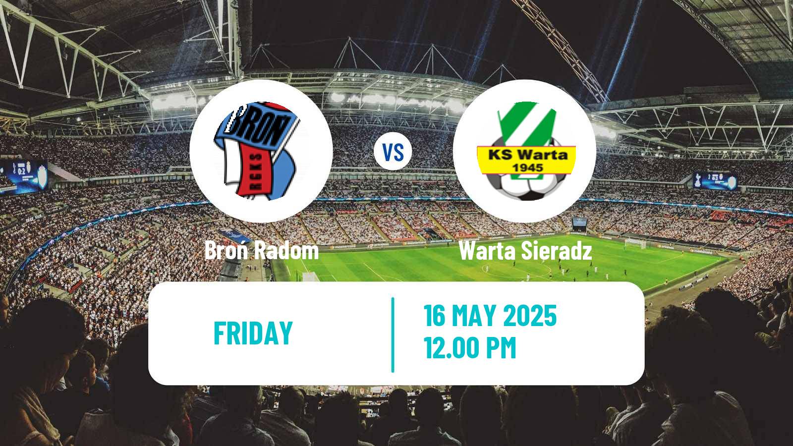 Football Polish Division 3 - Group I Broń Radom - Warta Sieradz