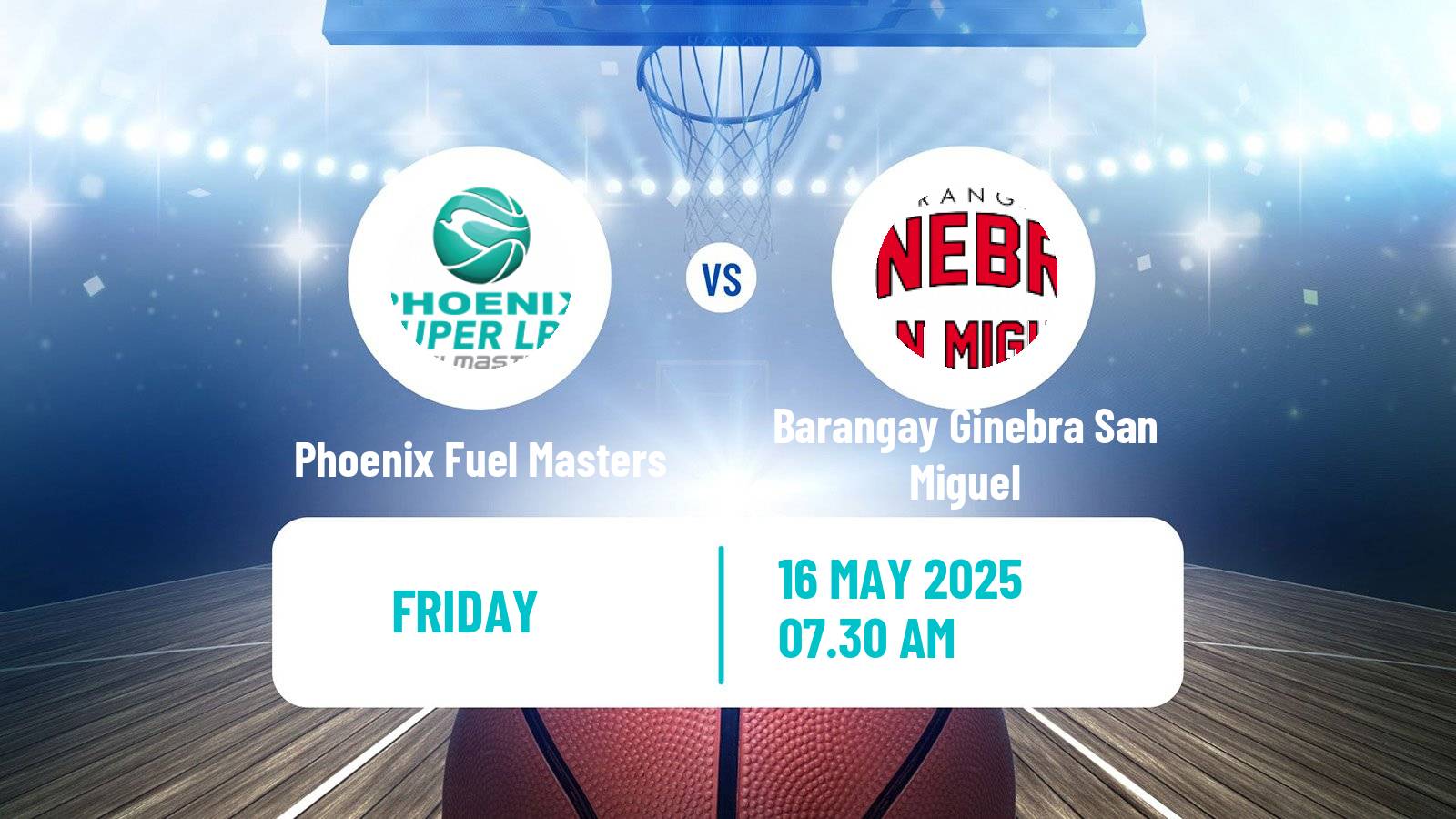 Basketball Philippines Cup Phoenix Fuel Masters - Barangay Ginebra San Miguel