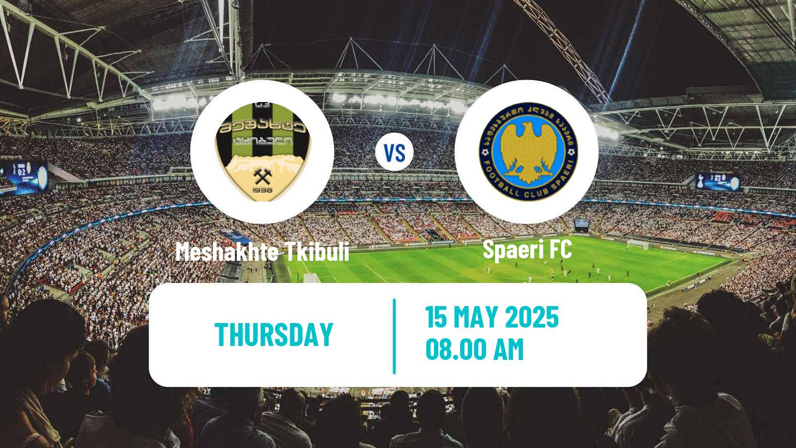 Soccer Georgian Erovnuli Liga 2 Meshakhte Tkibuli - Spaeri