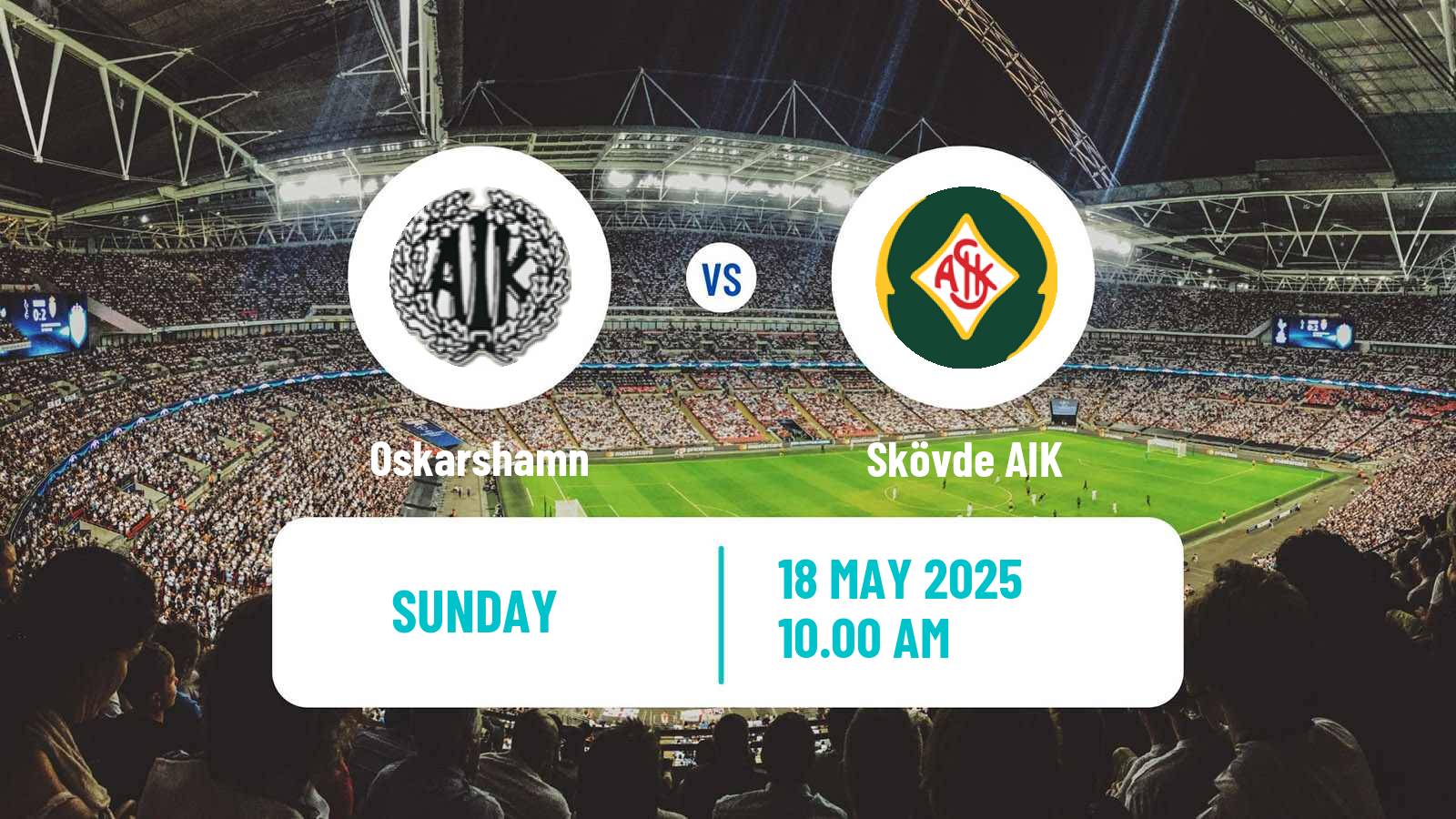 Football Swedish Division 1 Södra Oskarshamn - Skövde AIK