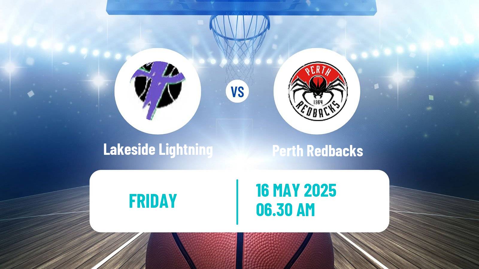 Basketball Australian NBL1 West Women Lakeside Lightning - Perth Redbacks