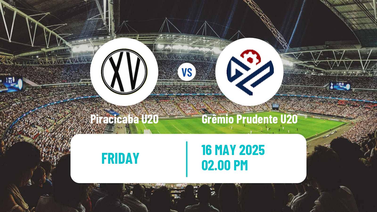 Soccer Brazilian Paulista U20 Piracicaba U20 - Grêmio Prudente U20