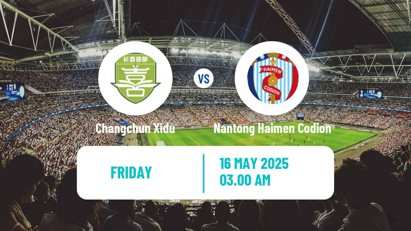Soccer Chinese Yi League Changchun Xidu - Nantong Haimen Codion