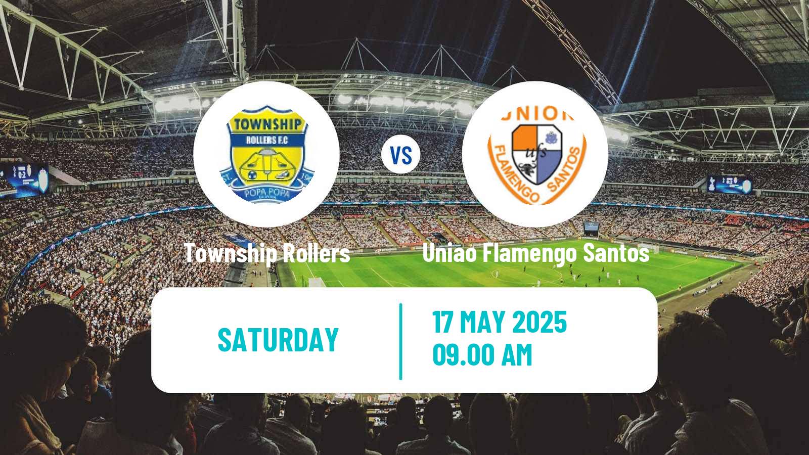 Soccer Botswana Premier League Township Rollers - Uniao Flamengo Santos