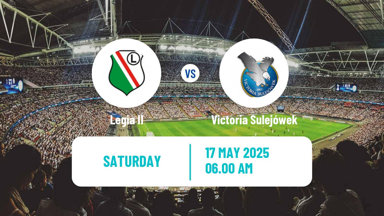 Football Polish Division 3 - Group I Legia II - Victoria Sulejówek
