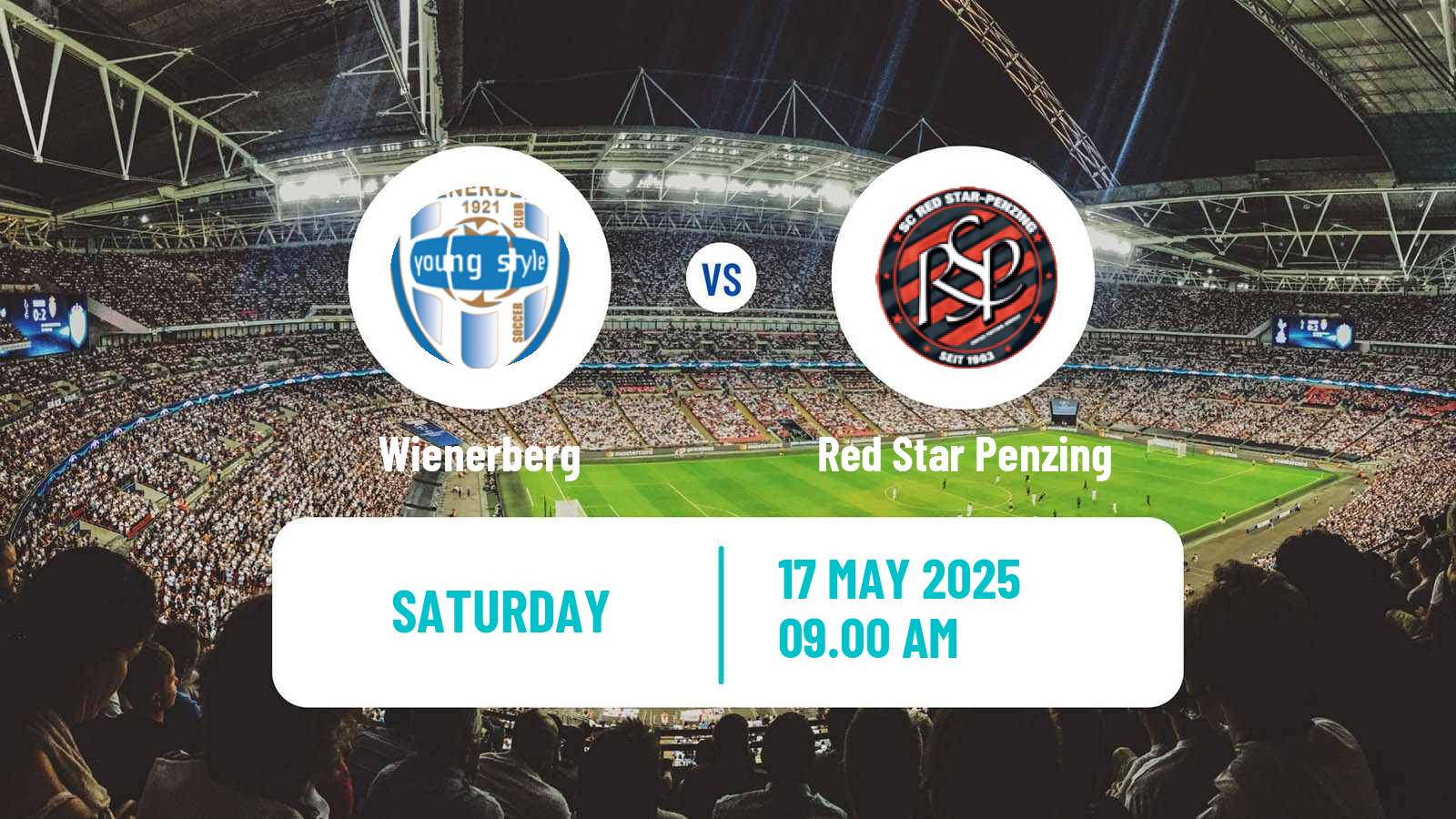 Soccer Austrian Landesliga Wien Wienerberg - Red Star Penzing