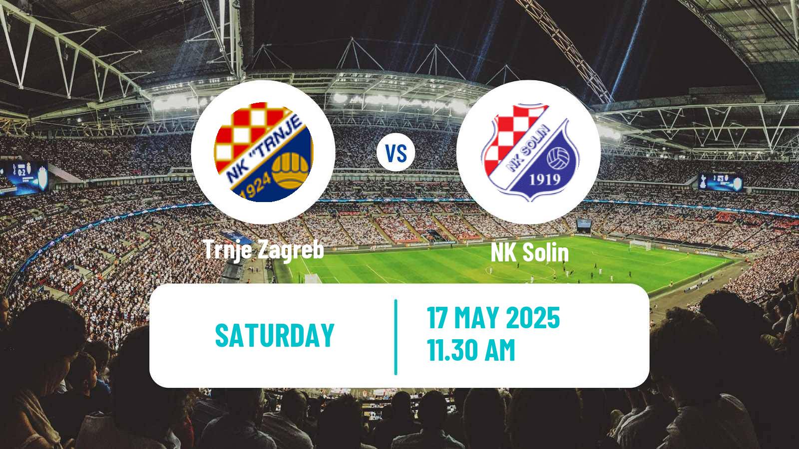 Soccer Croatian Druga NL Trnje Zagreb - Solin
