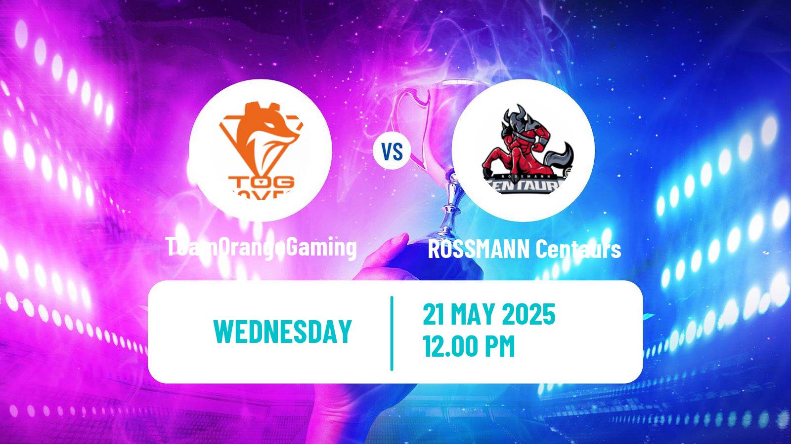 Esports League Of Legends Prime League TeamOrangeGaming - ROSSMANN Centaurs