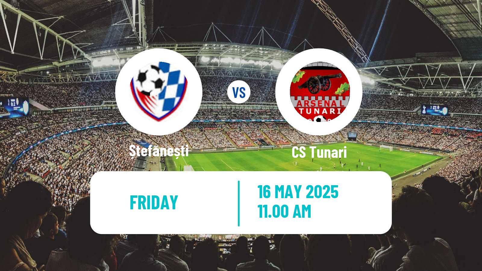 Soccer Romanian Liga 3 - Seria 5 Ștefănești - Tunari
