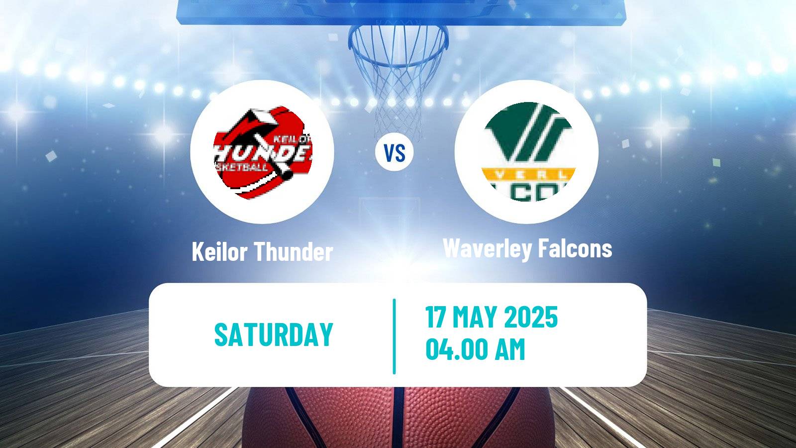 Basketball Australian NBL1 South Women Keilor Thunder - Waverley Falcons