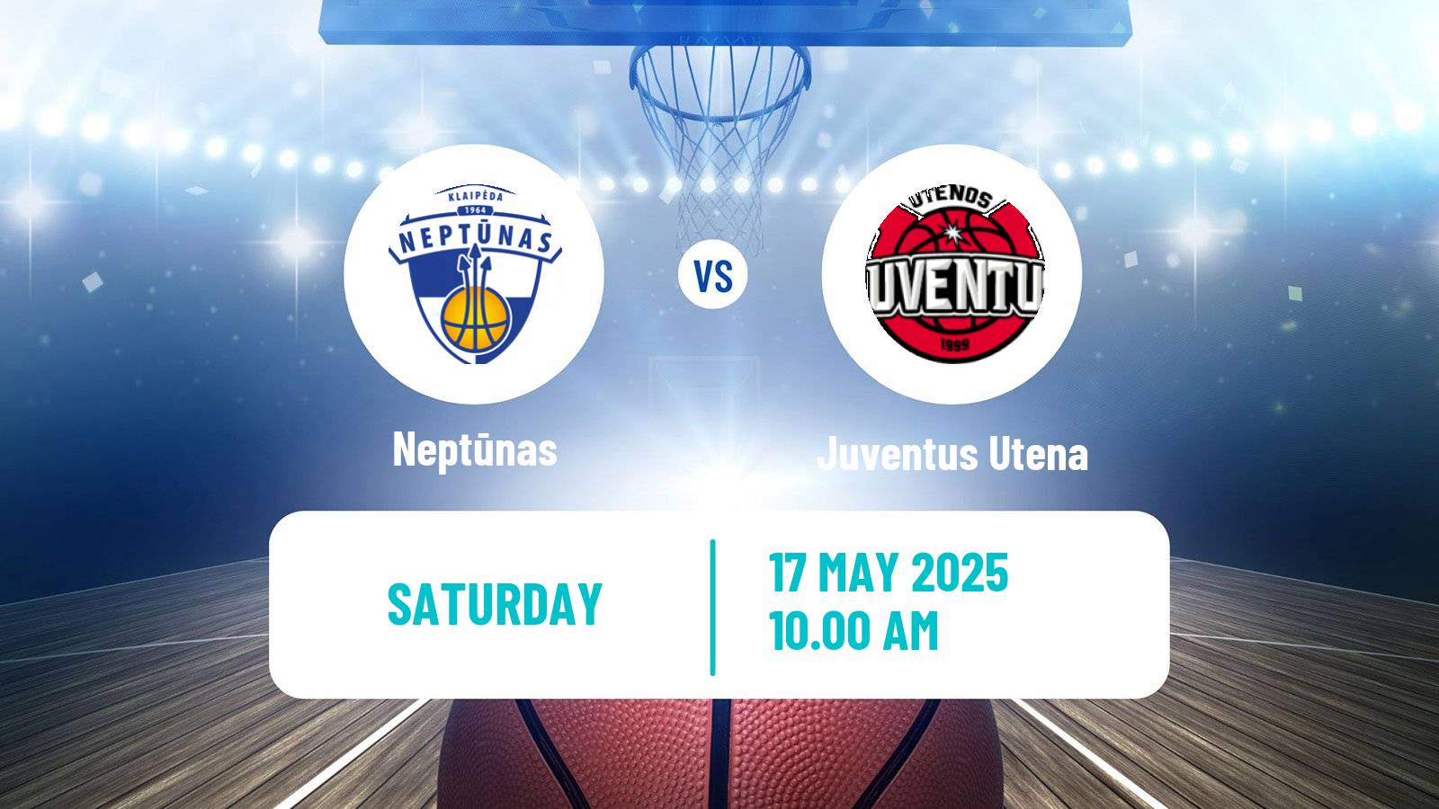 Basketball Lietuvos Krepsinio Lyga Neptūnas - Juventus Utena