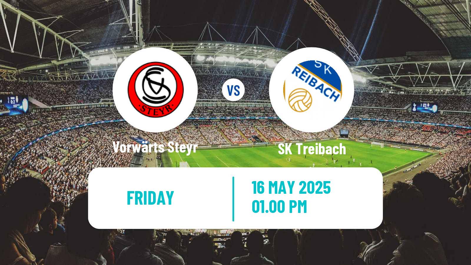 Football Austrian Regionalliga Central Vorwärts Steyr - Treibach
