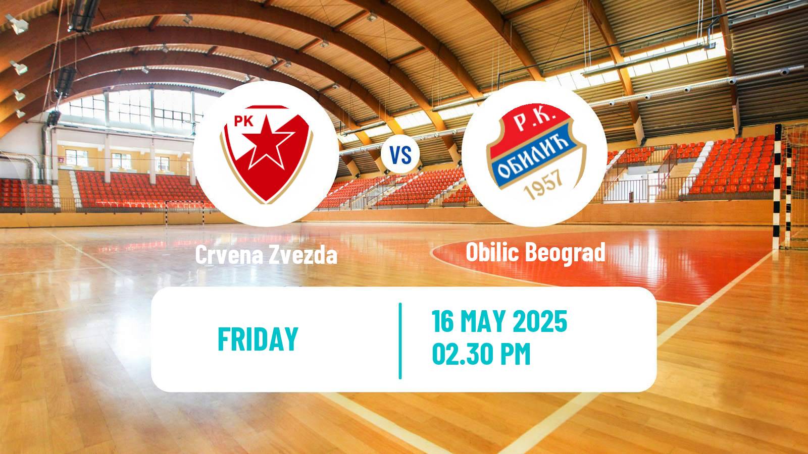 Handball Serbian Superliga Handball Crvena Zvezda - Obilic Beograd