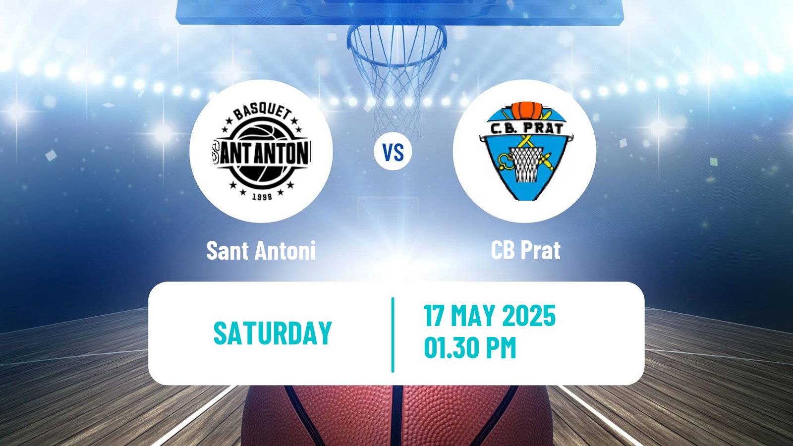 Basketball Spanish LEB Plata Sant Antoni - Prat