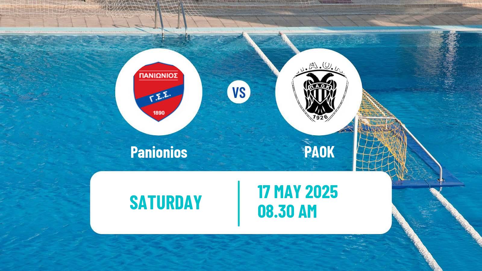 Water polo Greek A1 Water Polo Panionios - PAOK