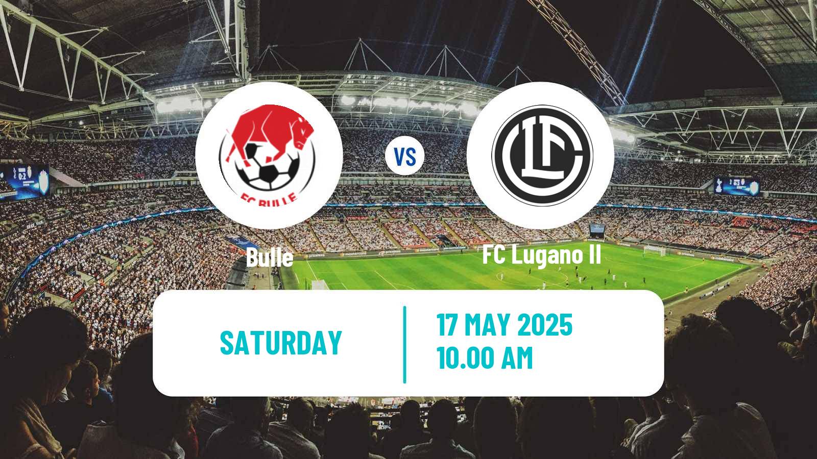 Soccer Swiss Promotion League Bulle - Lugano II
