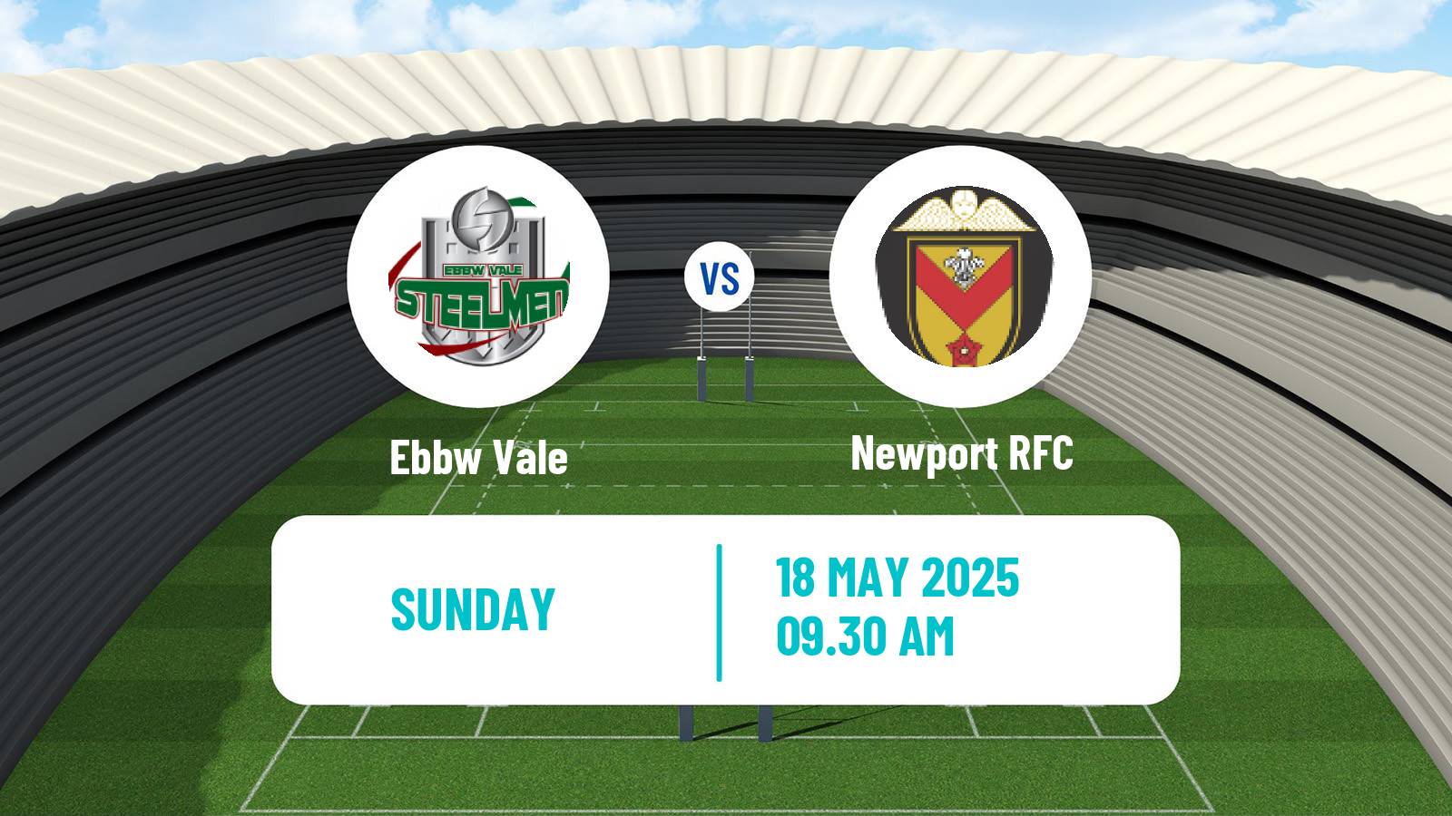 Rugby union Welsh Super Rygbi Cymru Ebbw Vale - Newport