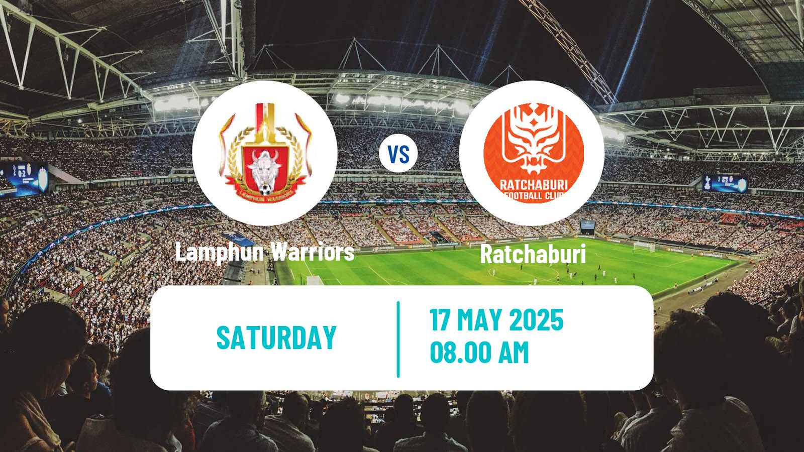 Soccer Thai League Cup Lamphun Warriors - Ratchaburi