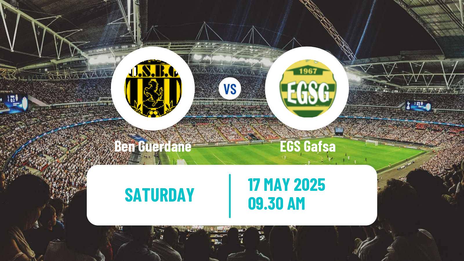 Soccer Tunisian Cup Ben Guerdane - EGS Gafsa