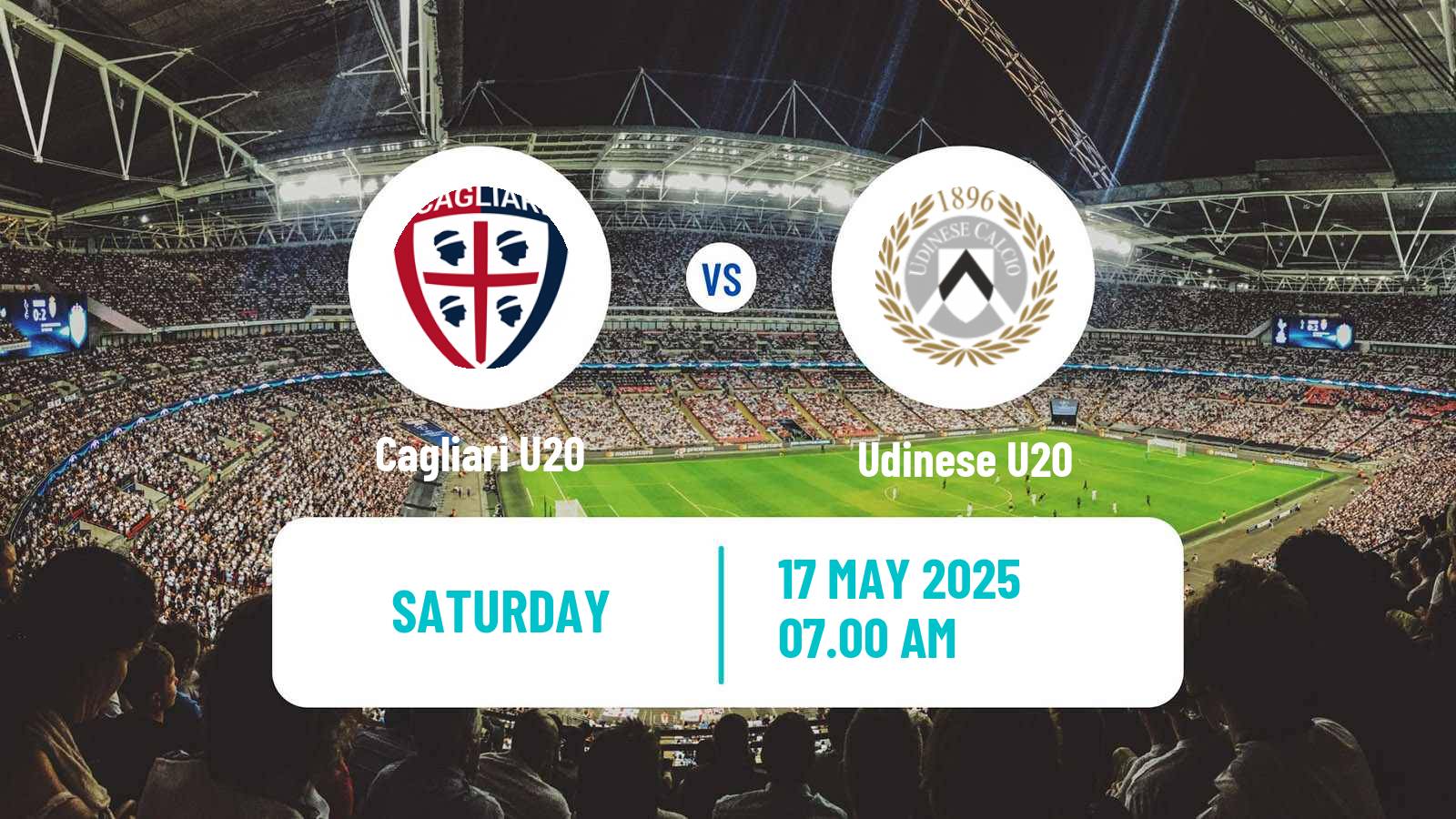 Soccer Italian Primavera 1 Cagliari U20 - Udinese U20