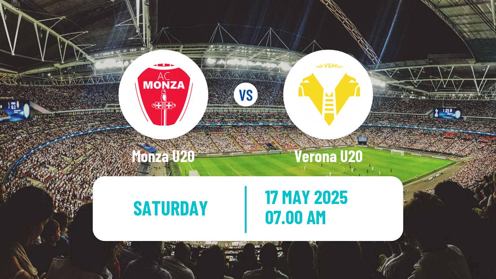 Soccer Italian Primavera 1 Monza U20 - Verona U20