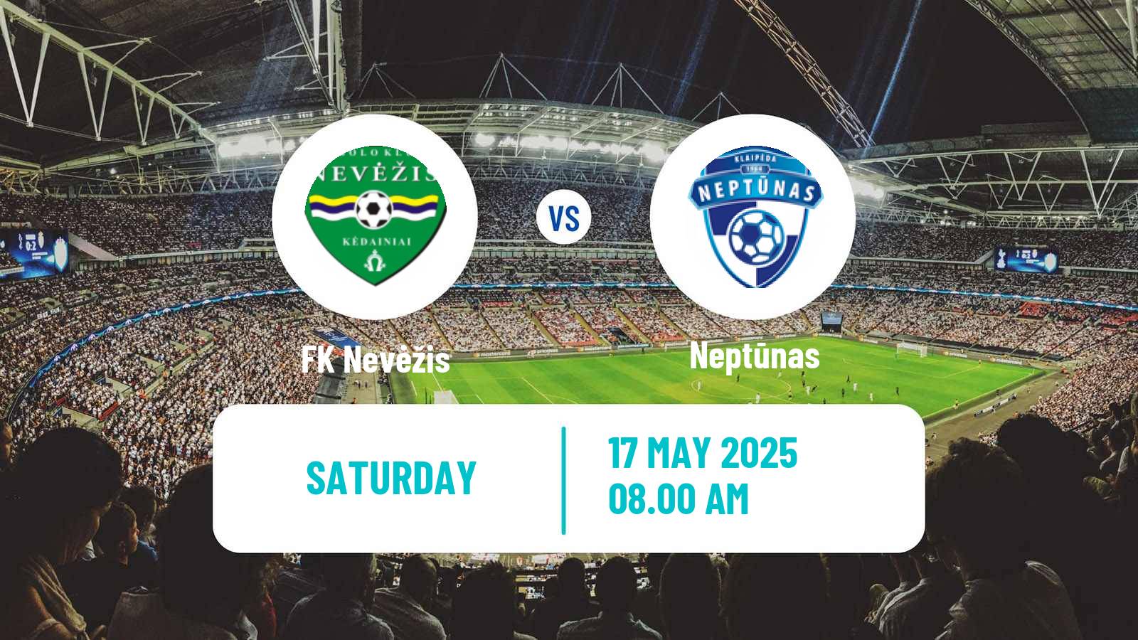Football Lithuanian Division 2 Nevėžis - Neptūnas