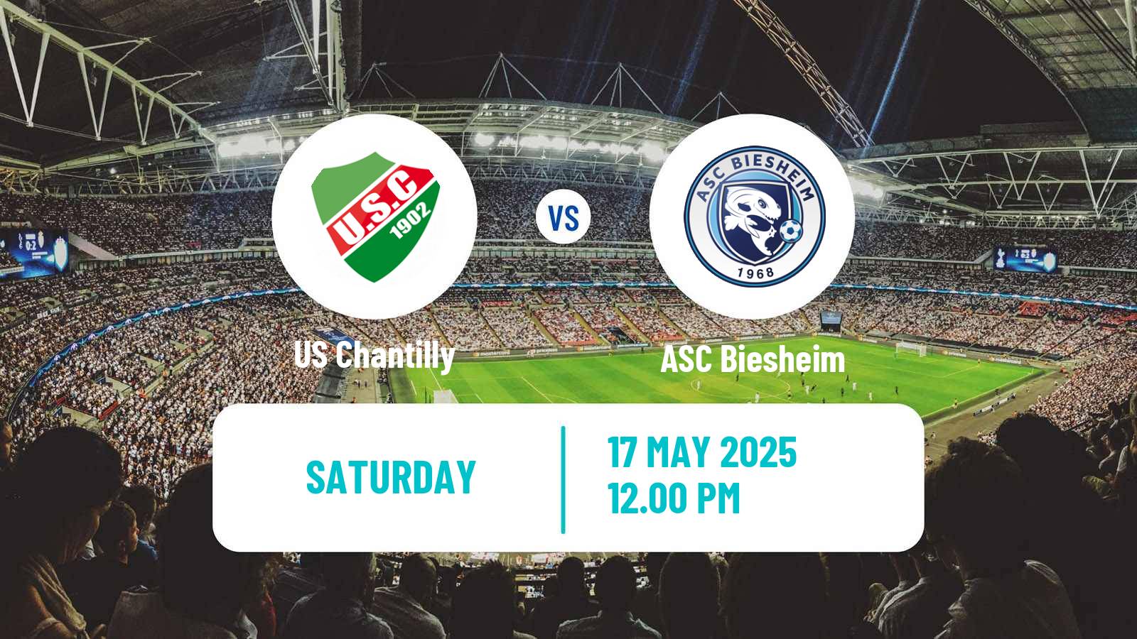 Soccer French National 2 - Group C Chantilly - Biesheim
