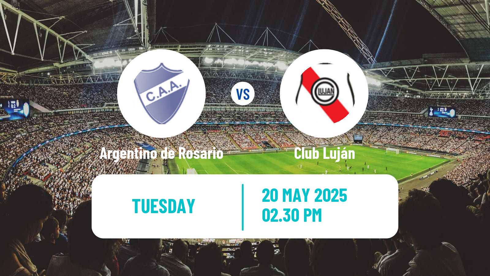 Soccer Argentinian Primera C Argentino de Rosario - Club Luján