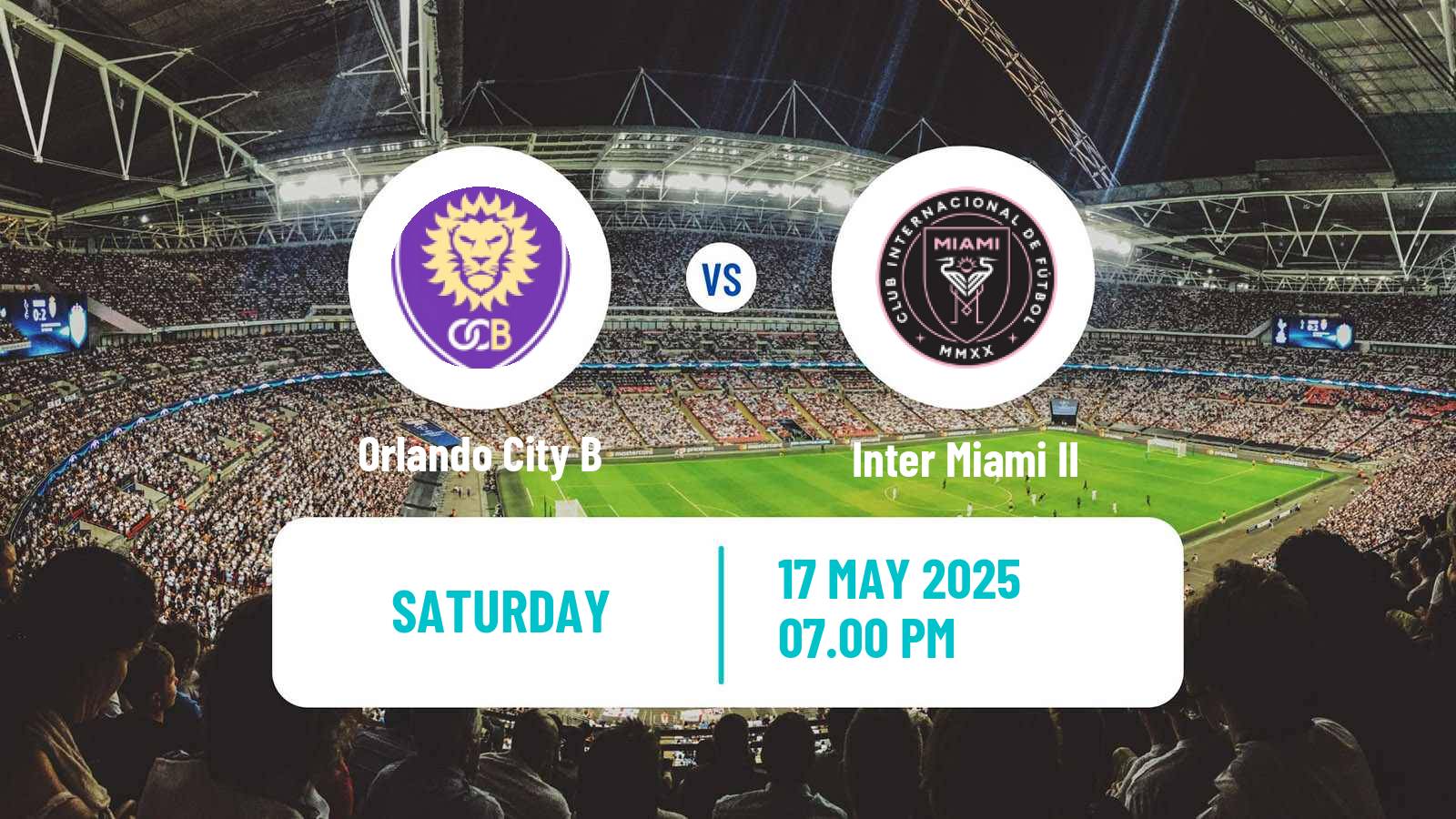 Soccer MLS Next Pro Orlando City B - Inter Miami II