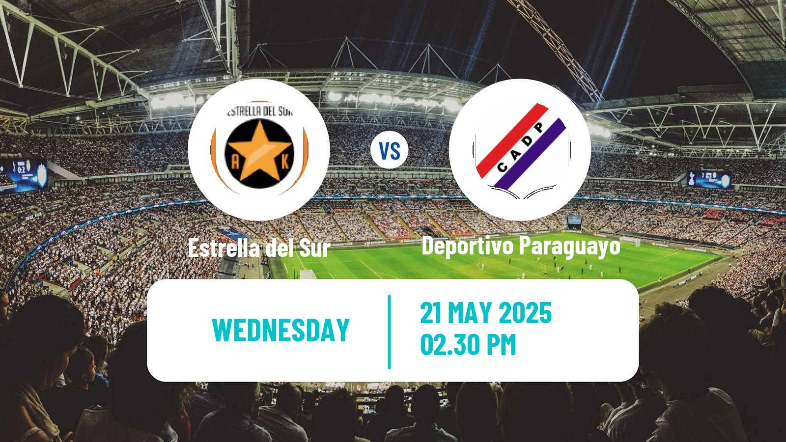 Soccer Argentinian Primera C Estrella del Sur - Deportivo Paraguayo
