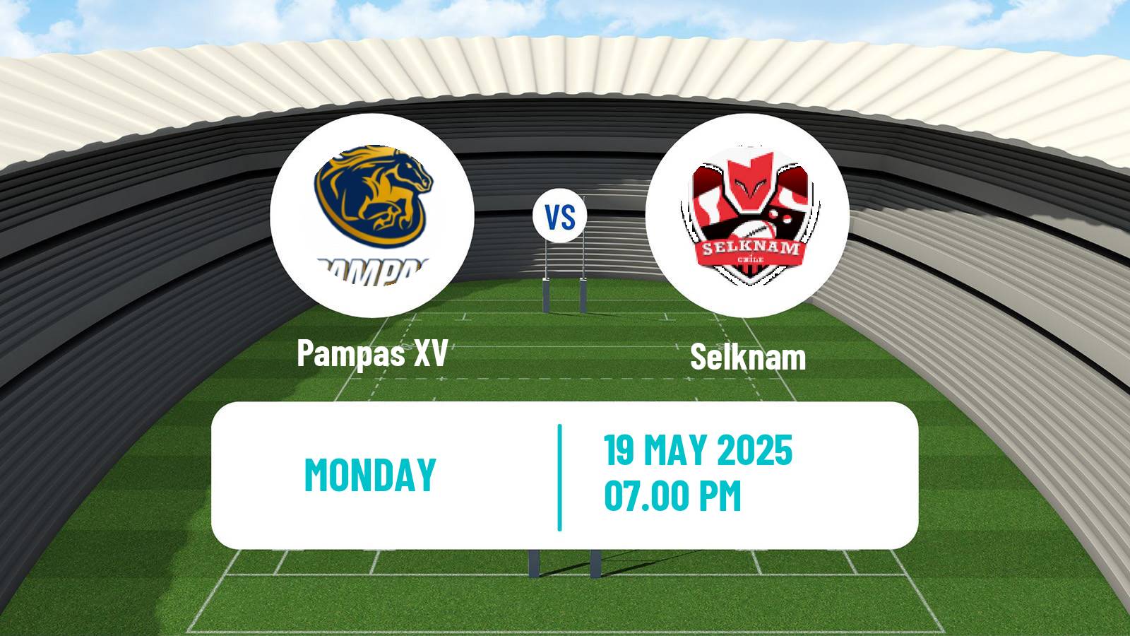 Rugby union Super Rugby Americas Pampas XV - Selknam