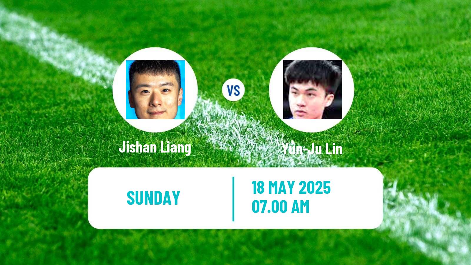 Table tennis World Championships Men Jishan Liang - Yun-Ju Lin