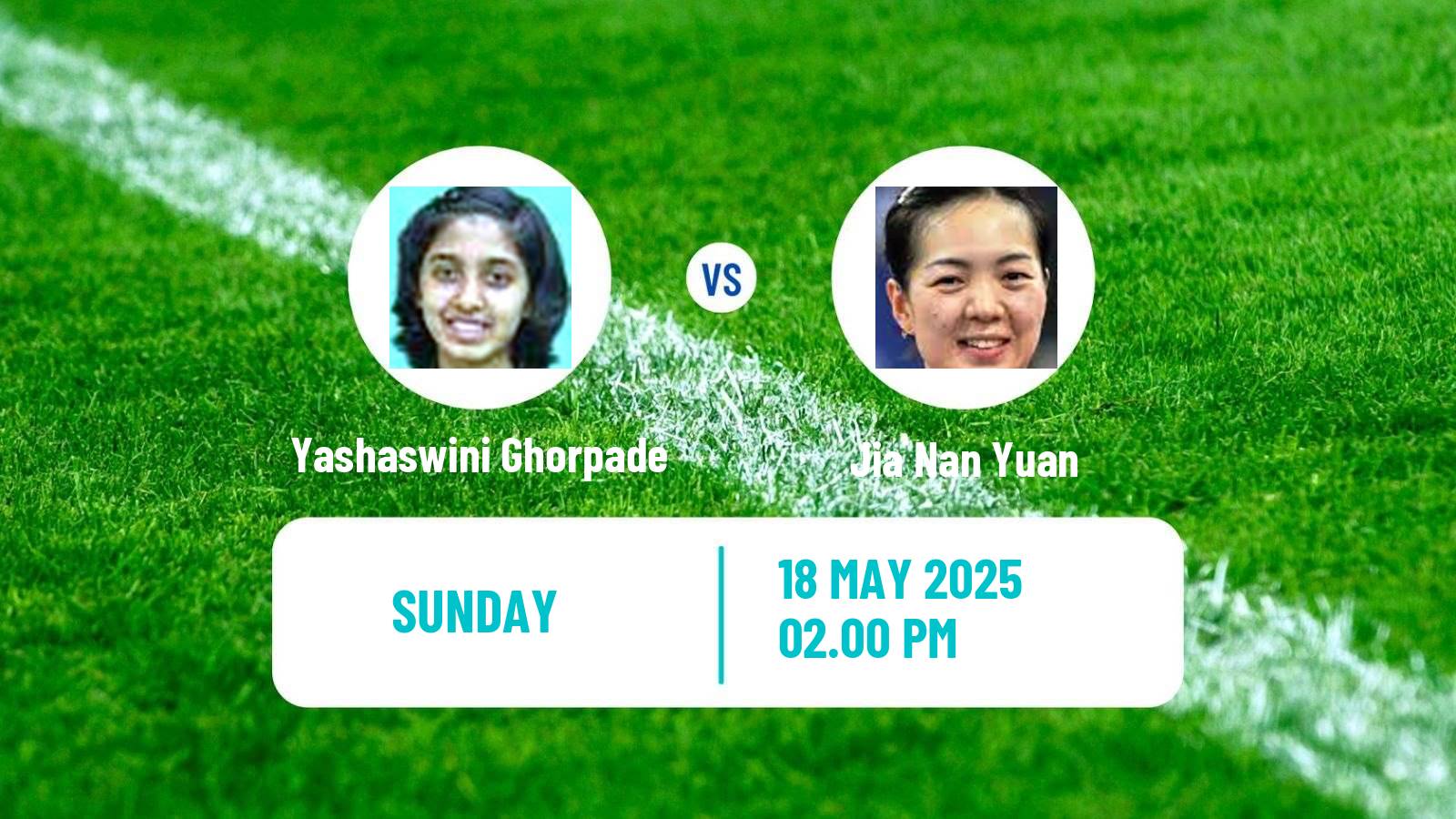 Table tennis World Championships Women Yashaswini Ghorpade - Jia Nan Yuan