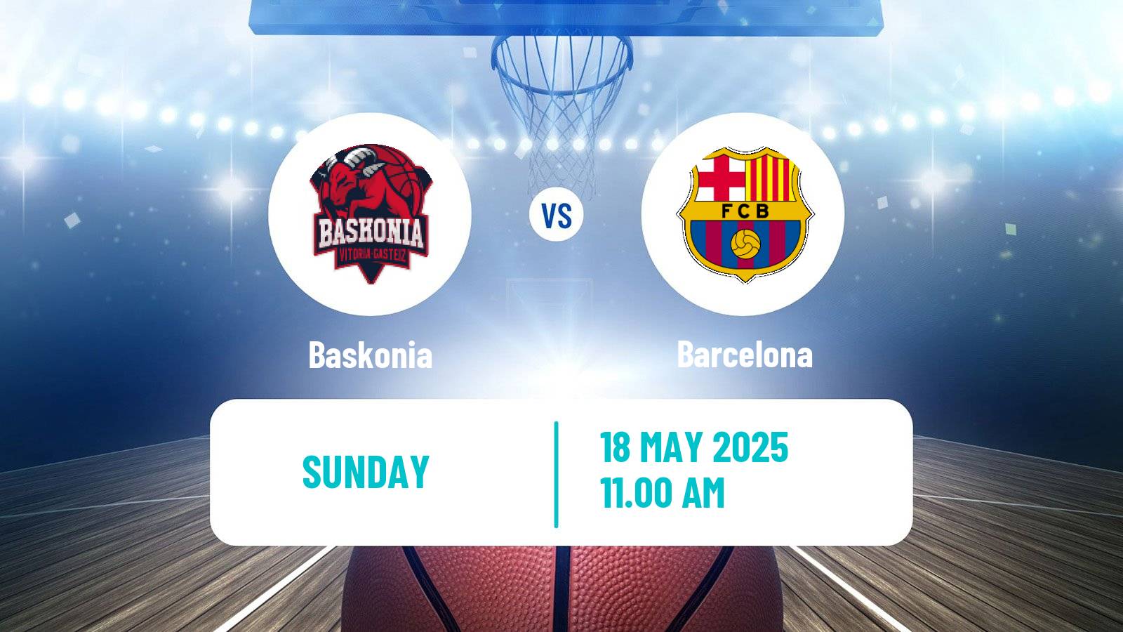Basketball Spanish ACB League Baskonia - Barcelona