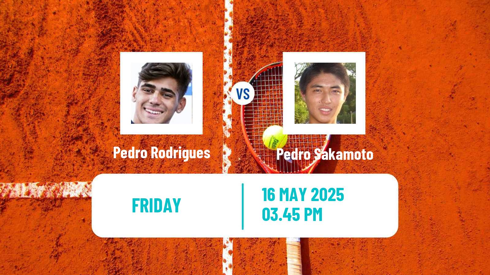Tennis Bogota Challenger Men Pedro Rodrigues - Pedro Sakamoto