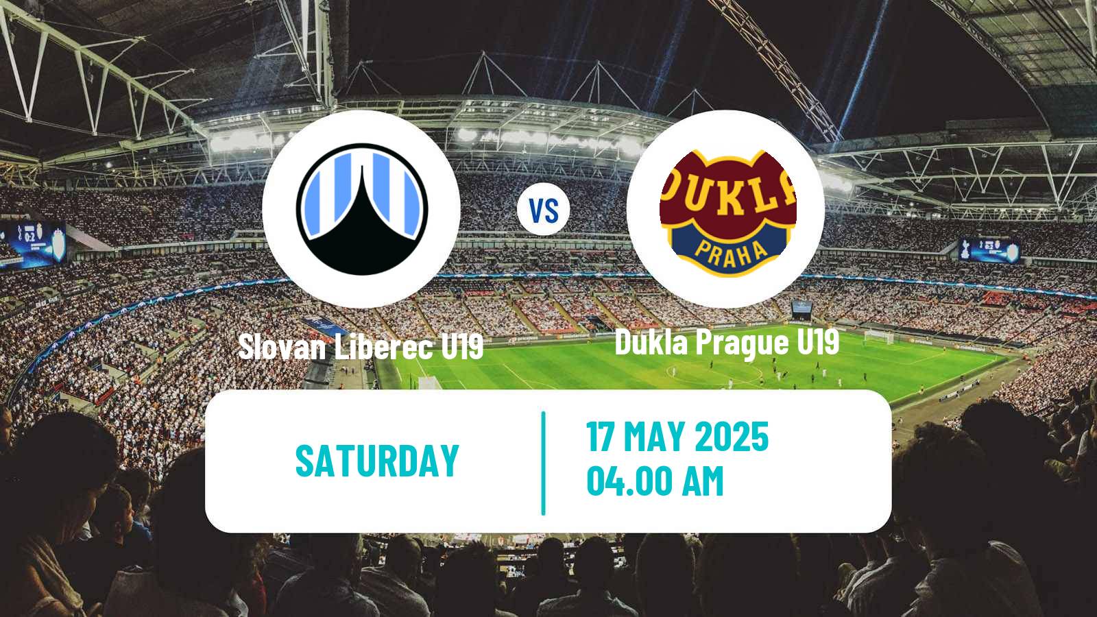 Soccer Czech U19 League Slovan Liberec U19 - Dukla Prague U19