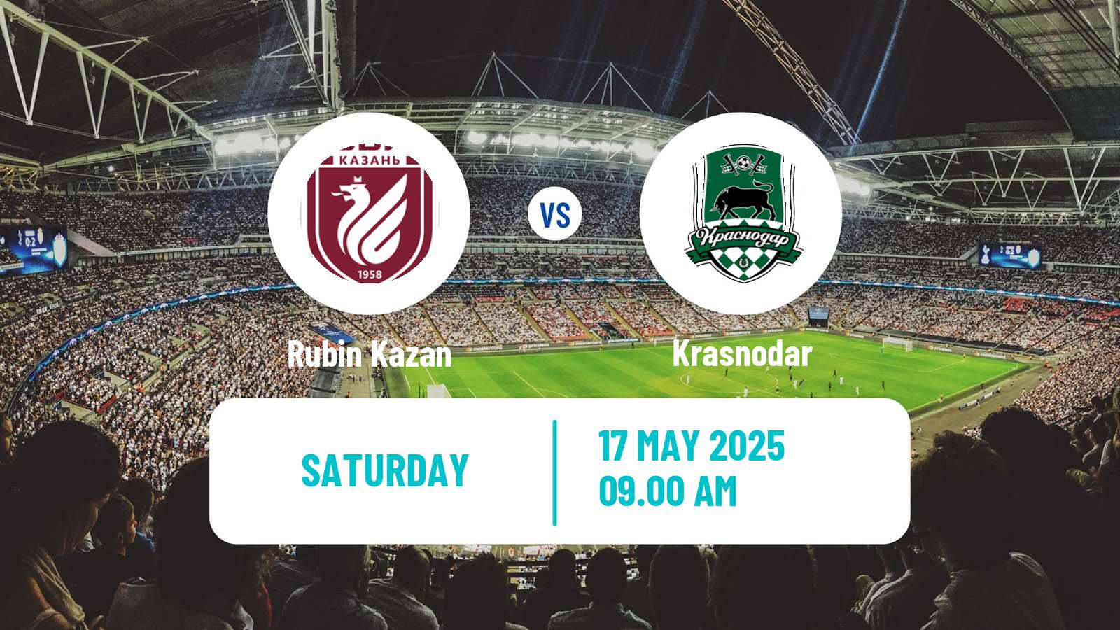 Soccer Russian Supreme Division Women Rubin Kazan - Krasnodar
