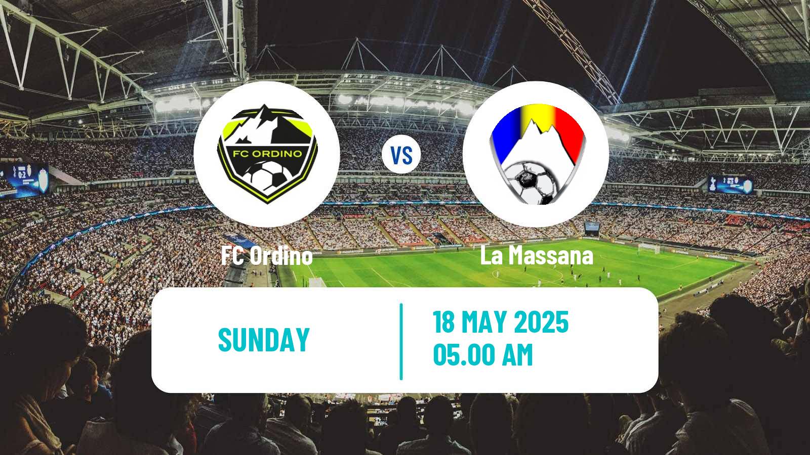 Football Andorra Primera Divisio Ordino - La Massana