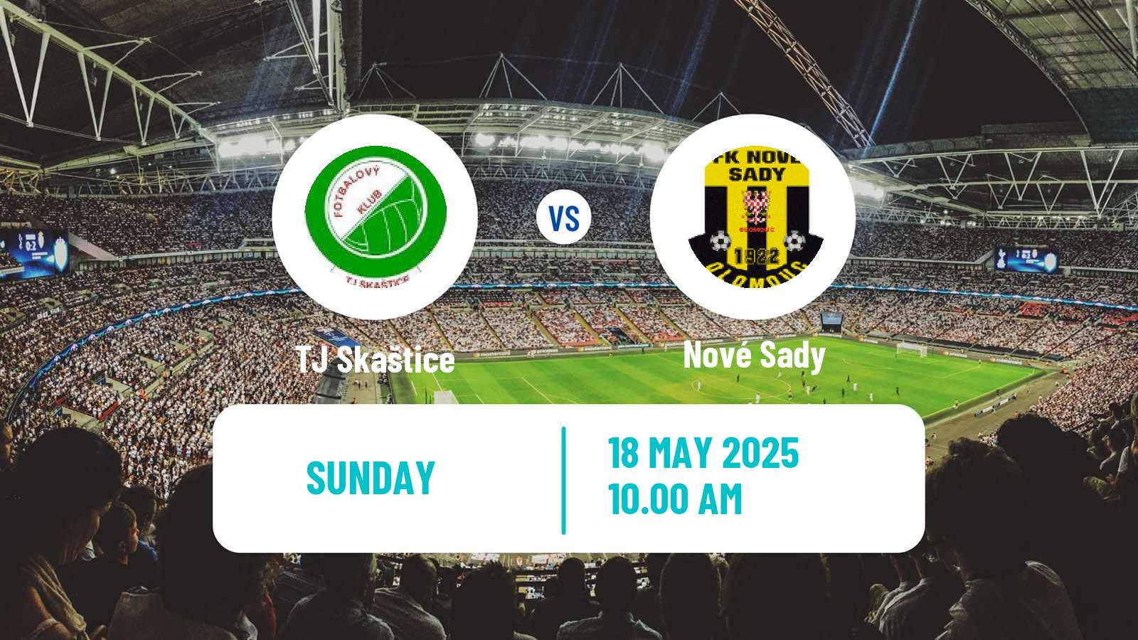 Soccer Czech Division E Skaštice - Nové Sady
