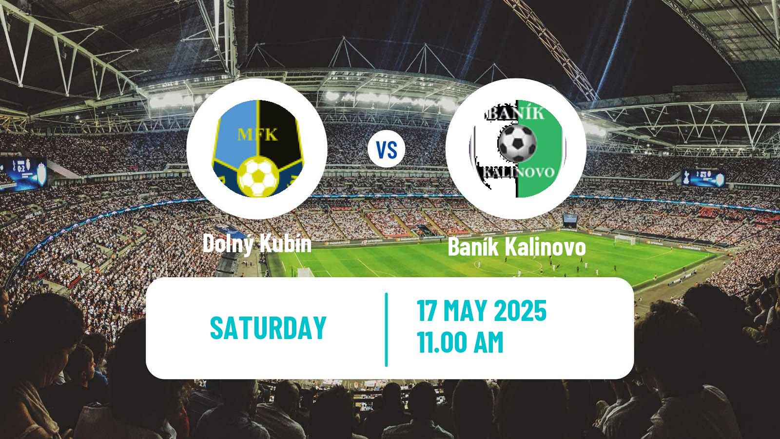 Soccer Slovak 3 Liga East Dolný Kubín - Baník Kalinovo