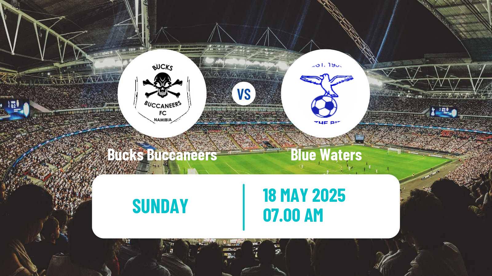 Soccer Namibia Premiership Bucks Buccaneers - Blue Waters