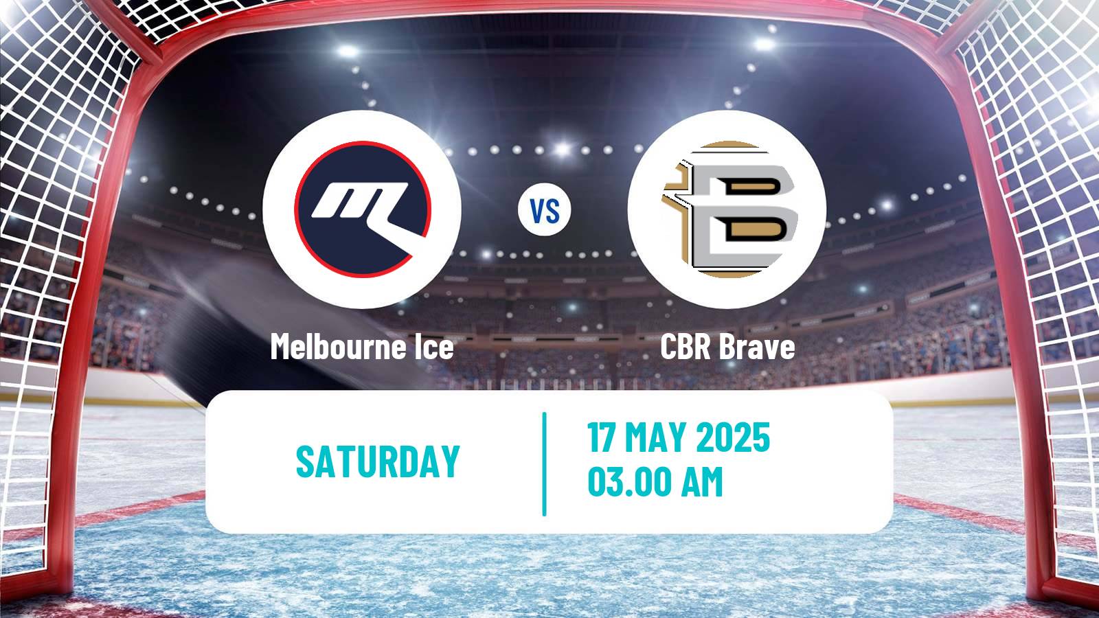 Hockey Australian Ice Hockey League Melbourne Ice - CBR Brave