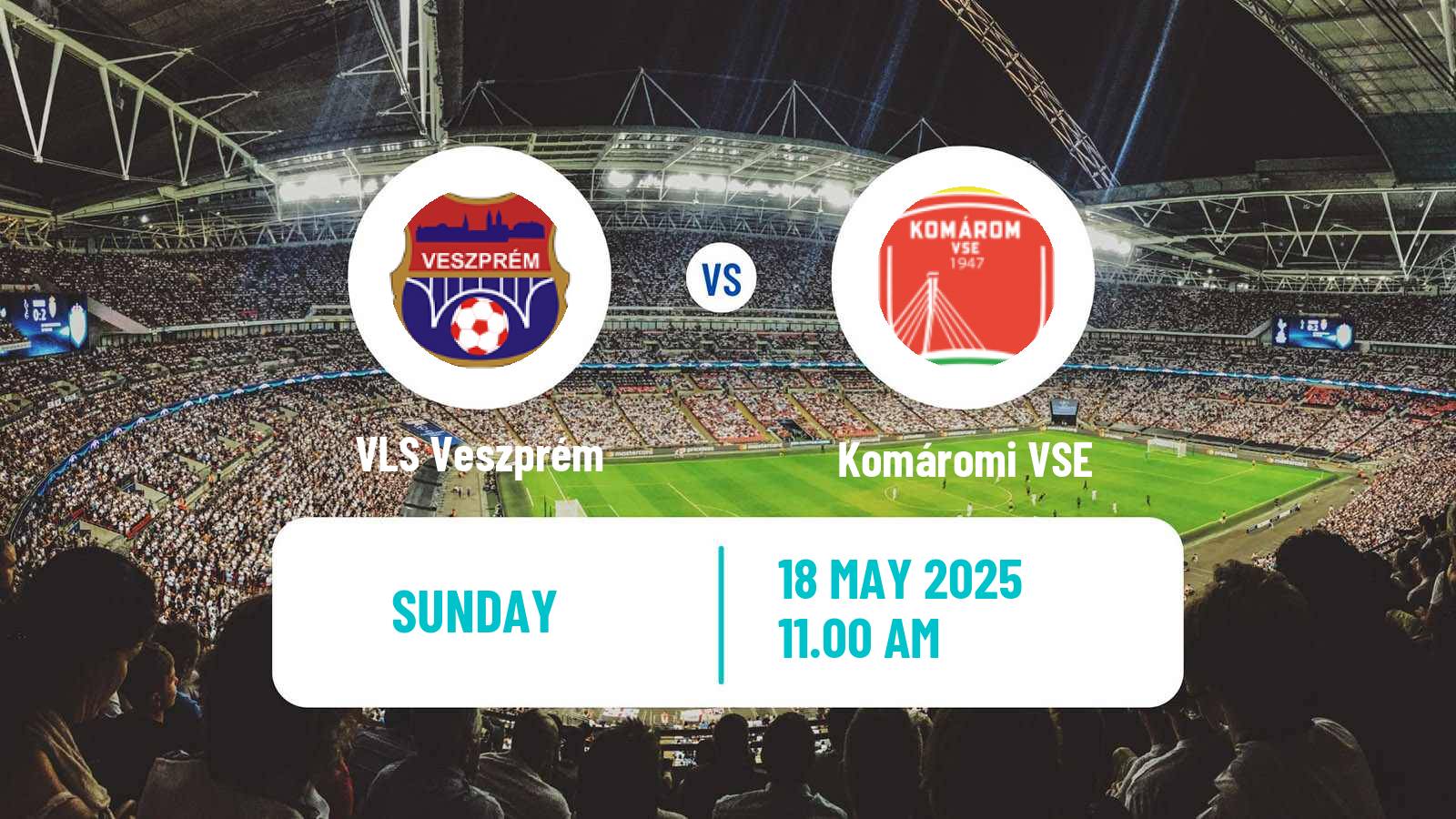 Soccer Hungarian NB III Northwest VLS Veszprém - Komáromi VSE